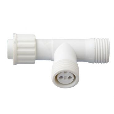 T connector Peak Light 2-set - wit