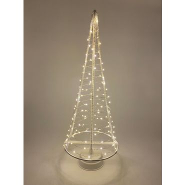 Santa's Tree 120 LEDS 51 cm wit