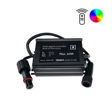 PS36 | digital | controller | RGB | 21 functions 018-590